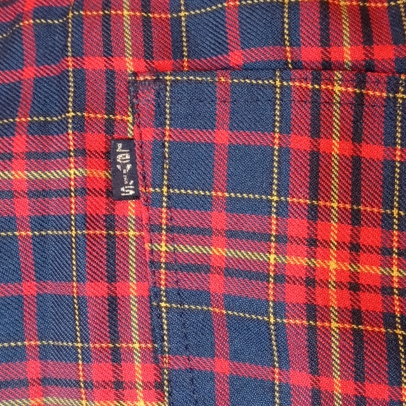 Levi's Vintage '80s Plaid Gentlemen Jeans - Picture 7 of 9